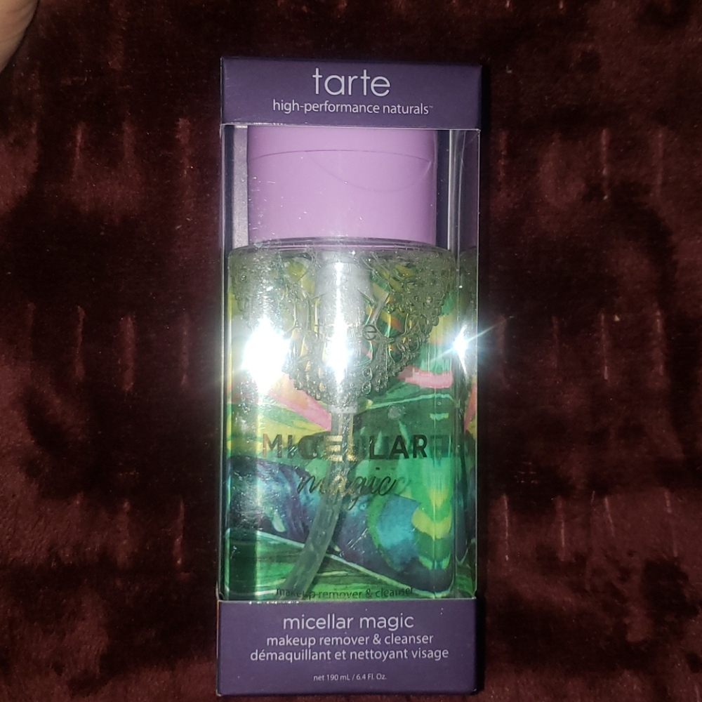 Tarte Micellar Magic makeup remover